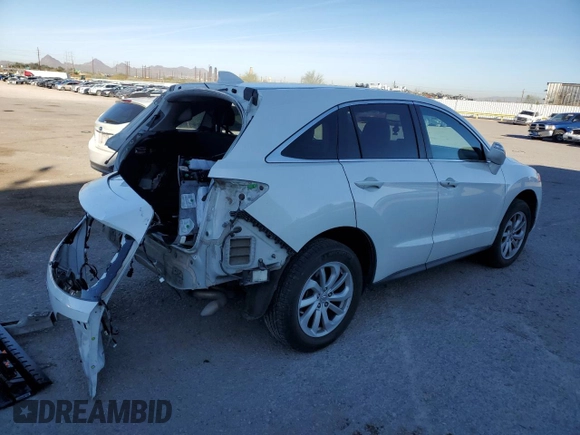 2017 Acura RDX w/Technology Pkg with VIN 5J8TB4H52HL035567, listed as a Copart auction lot 45602505 with 176,573 mi miles and Salvage Title. Bid and sale history available at carsss.com. Image 3.