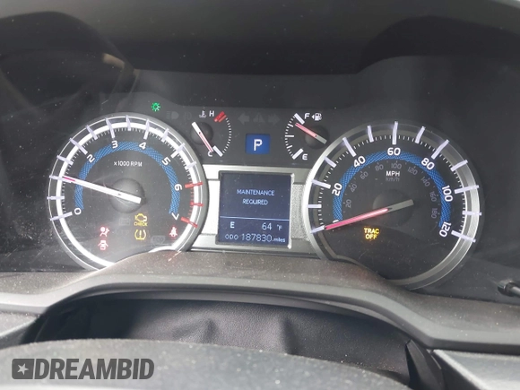 2016 Toyota 4Runner Limited with VIN JTEBU5JR6G5321962, listed as a IAAI auction lot 41924129 with 187,830 mi miles and . Bid and sale history available at DreamBid. Image 7.