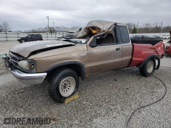 1994 Mazda B-Series Truck LE z VIN 4F4DR17X8RTM16476, wystawiony jako Copart lot #49500745 z przebiegiem 150 457 mil mil oraz Nie do naprawy • Non repairable. Historia ofert i sprzedaży dostępna na DreamBid. Obrazek 1.