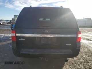 2016 Ford Expedition Max XLT with VIN 1FMJK1JT7GEF53573, listed as a Copart auction lot 41508745 with 168,536 mi miles and Salvage title. Bid and sale history available at DreamBid. Image 6.