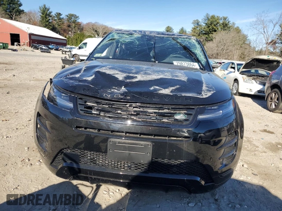 2024 Land Rover Range Rover Evoque Dynamic SE with VIN SALZL2FX7RH244122, listed as a Copart auction lot 79873864 with 3,556 mi miles and Salvage Title. Bid and sale history available at carsss.com. Image 5.