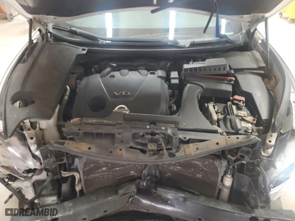 2012 Nissan Maxima 3.5 S with VIN 1N4AA5AP9CC828535, listed as a Copart auction lot 45582825 with 0 mi miles and Salvage Title. Bid and sale history available at carsss.com. Image 12.