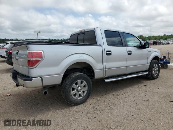 2014 Ford F-150 XL with VIN 1FTFW1EF7EKF37083, listed as a Copart auction lot 55211175 with 205,902 mi miles and Salvage title. Bid and sale history available at DreamBid. Image 3.