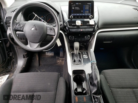 2022 Mitsubishi Eclipse Cross ES with VIN JA4ATUAA0NZ605000, listed as a Copart auction lot 57465995 with 28,712 mi miles and Salvage title. Bid and sale history available at DreamBid. Image 8.