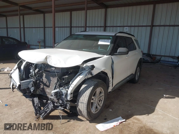 2022 Ford Explorer XLT z VIN 1FMSK7DHXNGA83331, wystawiony jako IAAI lot #41606848 z przebiegiem 54 139 mil mil oraz . Historia ofert i sprzedaży dostępna na DreamBid. Obrazek 16.