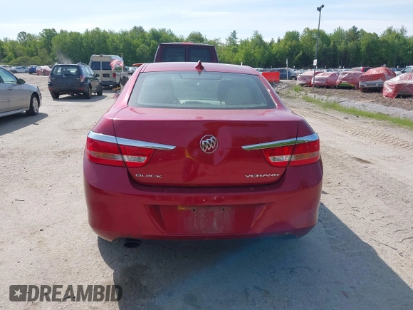 2015 Buick Verano with VIN 1G4PP5SK4F4126719, listed as a IAAI auction lot 42395172 with 190,556 mi miles and . Bid and sale history available at DreamBid. Image 15.