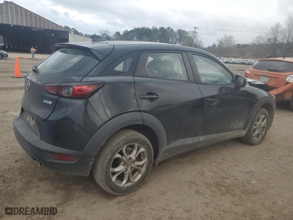 2020 Mazda CX-3 Sport with VIN JM1DKDB77L1473955, listed as a Copart auction lot 45206165 with 107,208 mi miles and Salvage Title. Bid and sale history available at carsss.com. Image 3.