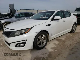2014 Kia Optima LX with VIN KNAGM4A73E5494013, listed as a Copart auction lot 45327035 with 131,358 mi miles and Salvage Title. Bid and sale history available at carsss.com. Image 1.