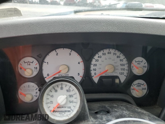 2008 Dodge Ram 3500 SLT with VIN 3D7MX48A08G234993, listed as a Copart auction lot 71839064 with 0 mi miles and Salvage Title. Bid and sale history available at carsss.com. Image 9.
