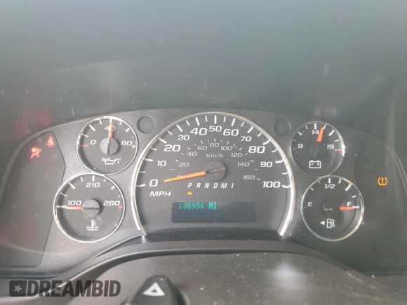 2018 Chevrolet Express Passenger LS with VIN 1GAWGEFG0J1212151, listed as a Copart auction lot 57289585 with 138,956 mi miles and Salvage title. Bid and sale history available at DreamBid. Image 9.