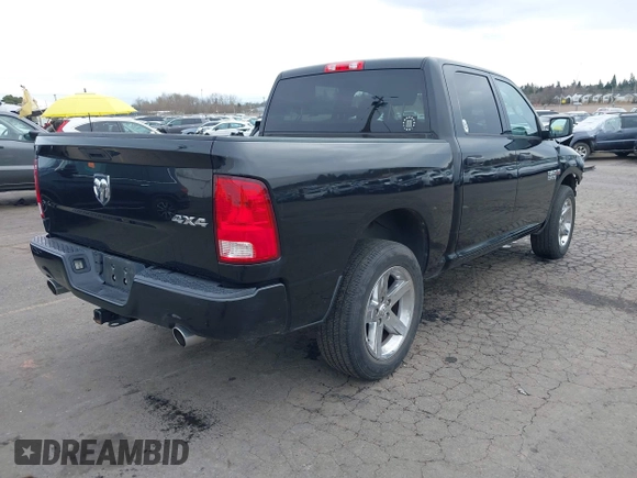 2017 Ram 1500 Express with VIN 3C6RR7KT8HG689975, listed as a IAAI auction lot 41603570 with 73,412 mi miles and . Bid and sale history available at DreamBid. Image 4.