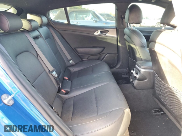 2022 Kia Stinger GT1 with VIN KNAE45LC4N6119944, listed as a Copart auction lot 73765534 with 54,963 mi miles and Salvage Title. Bid and sale history available at DreamBid. Image 10.