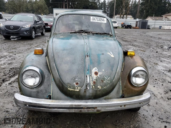 1971 Volkswagen Beetle with VIN 1112887665, listed as a Copart auction lot 84753094 with Not Provided miles and Clean Title. Bid and sale history available at DreamBid. Image 5.