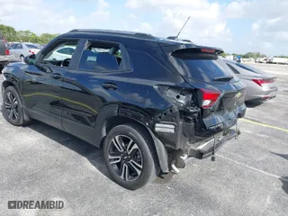 2023 Chevrolet TrailBlazer LT with VIN KL79MPSL8PB175037, listed as a IAAI auction lot 41942838 with 26,858 mi miles. Bid and sale history available at carsss.com. Image 3.