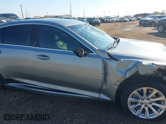 2023 Cadillac CT5 Luxury with VIN 1G6DM5RKXP0153165, listed as a IAAI auction lot 41639801 with 22,952 mi miles and . Bid and sale history available at DreamBid. Image 14.