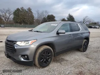 2019 Chevrolet Traverse LT Leather with VIN 1GNERHKW3KJ262580, listed as a Copart auction lot 86492364 with 142,548 mi miles and Salvage Title. Bid and sale history available at carsss.com. Image 1.