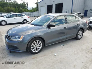 2015 Volkswagen Jetta SE z VIN 3VWD17AJ7FM250398, wystawiony jako Copart lot #56392625 z przebiegiem 146 463 mil mil oraz Szkoda całkowita • Salvage title. Historia ofert i sprzedaży dostępna na DreamBid. Obrazek 1.
