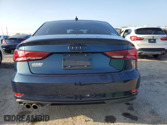 2019 Audi A3 Sedan Premium with VIN WAUAUGFFXKA107872, listed as a Copart auction lot 69576173 with 45,677 mi miles. Bid and sale history available at carsss.com. Image 6.