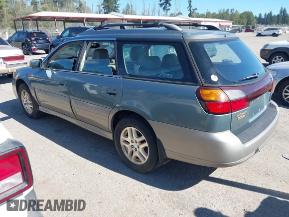 2001 Subaru Legacy Outback Limited z VIN 4S3BH686017660657, wystawiony jako IAAI lot #42849858 z przebiegiem 133 651 mil mil oraz . Historia ofert i sprzedaży dostępna na DreamBid. Obrazek 3.
