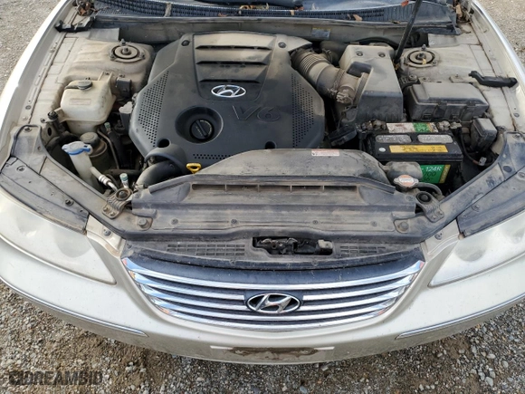 2009 Hyundai Azera GLS with VIN KMHFC46D09A349844, listed as a Copart auction lot 79972964 with 218,481 mi miles and Clean Title. Bid and sale history available at carsss.com. Image 11.