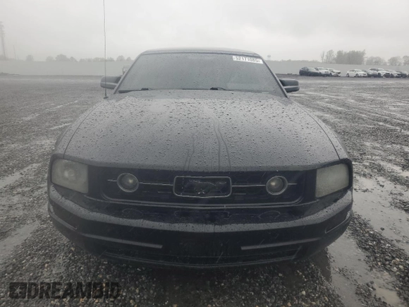 2008 Ford Mustang Deluxe with VIN 1ZVHT84N185109996, listed as a Copart auction lot 52171085 with 141,092 mi miles and Salvage Title. Bid and sale history available at carsss.com. Image 5.