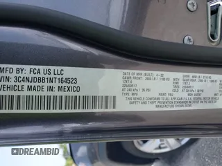 2022 Jeep Compass Latitude с VIN 3C4NJDBB1NT164523, выставлен на аукционе IAAI как лот 42452927 с пробегом 38 764 миль миль и . История ставок и продаж доступна на DreamBid. Изображение 9.