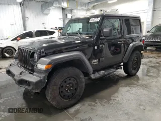 2020 Jeep Wrangler Sport S z VIN 1C4GJXAG4LW274996, wystawiony jako Copart lot #43407175 z przebiegiem 72 346 mil mil oraz Szkoda całkowita • Salvage title. Historia ofert i sprzedaży dostępna na DreamBid. Obrazek 1.