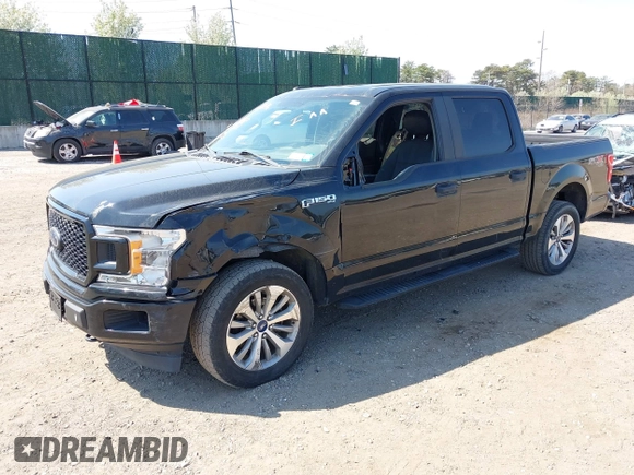 2018 Ford F-150 XL with VIN 1FTEW1EP2JFE13018, listed as a IAAI auction lot 42040276 with 97,563 mi miles. Bid and sale history available at carsss.com. Image 18.