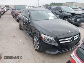 2015 Mercedes-Benz C C 300 Luxury with VIN 55SWF4KB2FU094437, listed as a IAAI auction lot 41898026 with 138,370 mi miles. Bid and sale history available at carsss.com. Image 1.