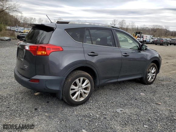 2015 Toyota RAV4 Limited with VIN JTMDFREV8FD122518, listed as a Copart auction lot 53871675 with 110,800 mi miles and Salvage Title. Bid and sale history available at carsss.com. Image 3.