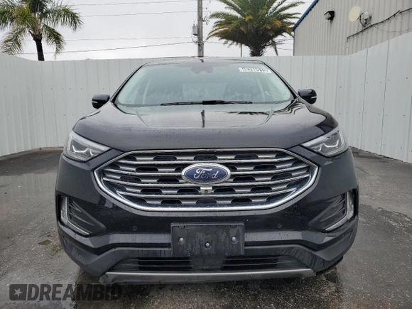 2022 Ford Edge Titanium with VIN 2FMPK4K94NBA55533, listed as a Copart auction lot 46788915 with 66,628 mi miles and Clean Title. Bid and sale history available at carsss.com. Image 5.