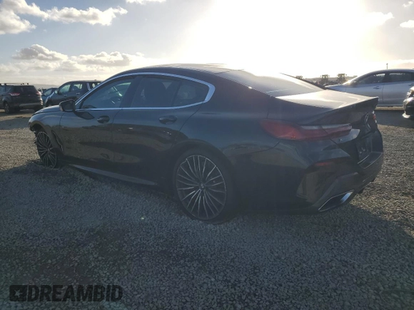 2021 BMW 8 Series M850i with VIN WBAGV8C00MCF81403, listed as a Copart auction lot 47322095 with Not provided miles and Salvage title. Bid and sale history available at DreamBid. Image 2.