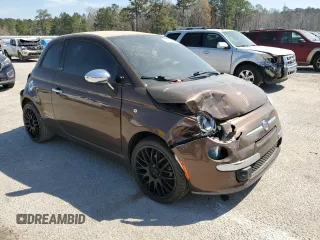 2012 FIAT 500 Pop with VIN 3C3CFFDR6CT108755, listed as a Copart auction lot 48676345 with 122,996 mi miles and Salvage Title. Bid and sale history available at carsss.com. Image 4.