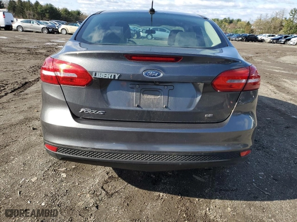 2017 Ford Focus SE with VIN 1FADP3F2XHL228322, listed as a Copart auction lot 52110855 with 91,140 mi miles and Salvage Title. Bid and sale history available at carsss.com. Image 6.