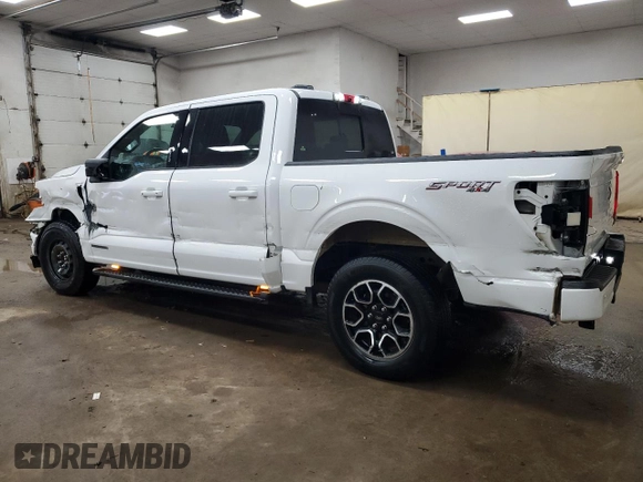 2021 Ford F-150 XL with VIN 1FTFW1ED7MFD04438, listed as a Copart auction lot 85334054 with 105,795 mi miles and Non Repairable. Bid and sale history available at carsss.com. Image 2.