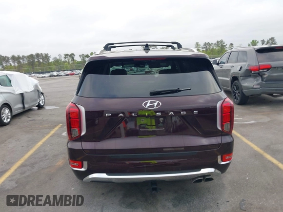 2020 Hyundai Palisade Limited z VIN KM8R54HE3LU117449, wystawiony jako IAAI lot #41954035 z przebiegiem 76 017 mil mil oraz . Historia ofert i sprzedaży dostępna na DreamBid. Obrazek 17.