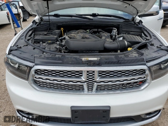 2017 Dodge Durango Citadel with VIN 1C4RDJEGXHC659835, listed as a Copart auction lot 61810635 with 108,538 mi miles and Salvage title. Bid and sale history available at DreamBid. Image 12.
