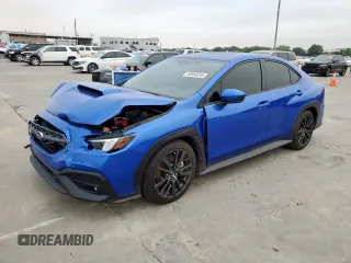 2023 Subaru WRX Premium с VIN JF1VBAH62P8807393, выставлен на аукционе Copart как лот 58950245 с пробегом 20 639 миль миль и Списание • Salvage title. История ставок и продаж доступна на DreamBid. Изображение 1.