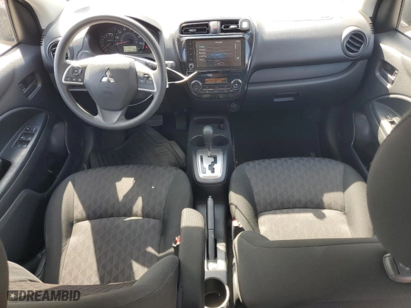 2024 Mitsubishi Mirage ES with VIN ML32AUHJ3RH000330, listed as a Copart auction lot 49997025 with 11,402 mi miles and Salvage Title. Bid and sale history available at carsss.com. Image 8.