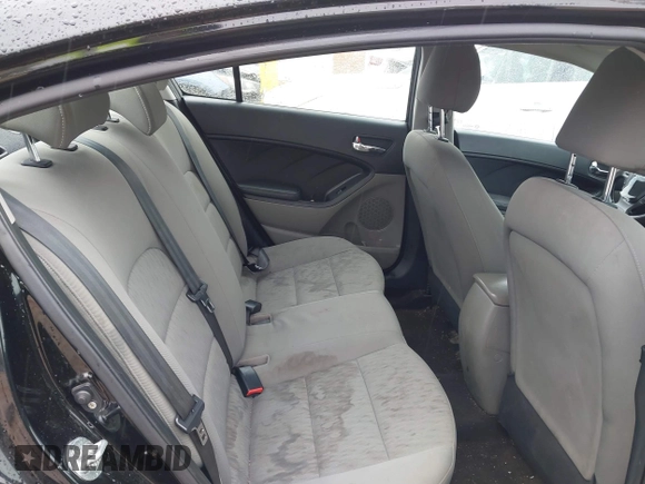 2014 Kia Forte LX with VIN KNAFK4A60E5171921, listed as a IAAI auction lot 41863618 with 105,076 mi miles. Bid and sale history available at carsss.com. Image 8.