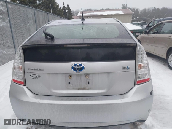 2011 Toyota Prius I with VIN JTDKN3DU7B5314551, listed as a IAAI auction lot 41195940 with 173,826 mi miles. Bid and sale history available at carsss.com. Image 17.