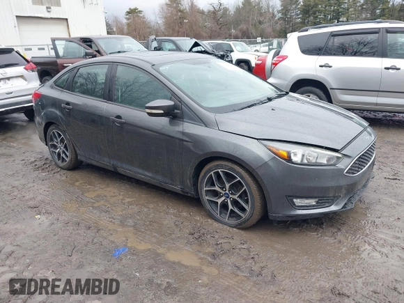 2017 Ford Focus SEL with VIN 1FADP3H28HL297474, listed as a IAAI auction lot 41738873 with 39,677 mi miles. Bid and sale history available at carsss.com. Image 1.