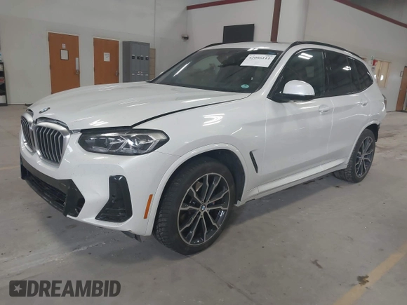 2022 BMW X3 xDrive30i with VIN 5UX53DP02N9K40520, listed as a IAAI auction lot 42086111 with 20,995 mi miles and . Bid and sale history available at DreamBid. Image 21.