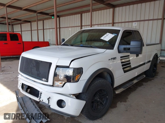 2009 Ford F-150 STX with VIN 1FTRX12W89FA17729, listed as a IAAI auction lot 41899863 with 327,018 mi miles. Bid and sale history available at carsss.com. Image 2.