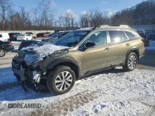 2025 Subaru Outback Premium with VIN 4S4BTADC6S3179197, listed as a Copart auction lot 45913515 with 311 mi miles and Salvage Title. Bid and sale history available at carsss.com. Image 1.