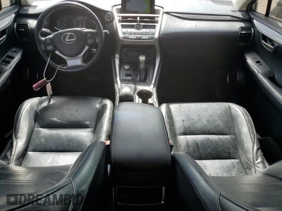2015 Lexus NX 200t with VIN JTJYARBZ6F2016701, listed as a Copart auction lot 55322835 with 110,050 mi miles and Salvage title. Bid and sale history available at DreamBid. Image 8.