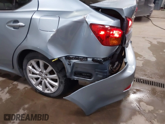 2008 Lexus IS 250 with VIN JTHCK262682024667, listed as a IAAI auction lot 41830278 with 239,124 mi miles and . Bid and sale history available at DreamBid. Image 18.