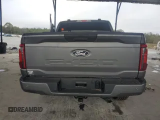2024 Ford F-150 STX with VIN 1FTEW2KP8RKE37496, listed as a Copart auction lot 80520044 with 1,780 mi miles and Salvage Title. Bid and sale history available at carsss.com. Image 6.