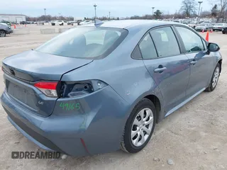 2021 Toyota Corolla LE with VIN 5YFEPMAE0MP228191, listed as a IAAI auction lot 41909486 with 66,374 mi miles. Bid and sale history available at carsss.com. Image 4.
