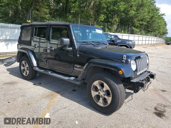 2016 Jeep Wrangler Unlimited Sahara z VIN 1C4BJWEG3GL115814, wystawiony jako Copart lot #62281895 z przebiegiem 75 039 mil mil oraz Szkoda całkowita • Salvage title. Historia ofert i sprzedaży dostępna na DreamBid. Obrazek 4.